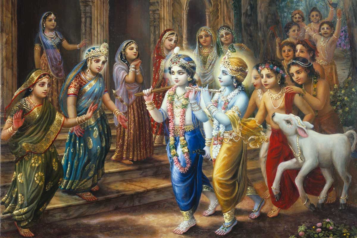 Krishna Flute Lila